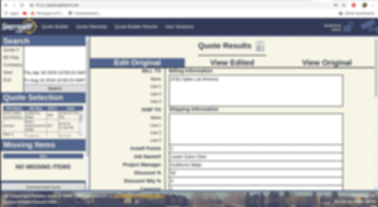 Quote Builder